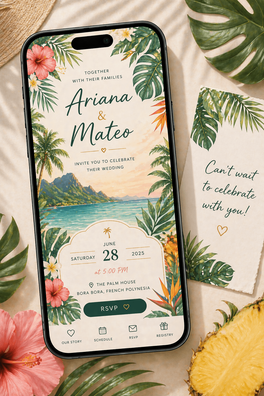 Example Invyo invitation screen 7